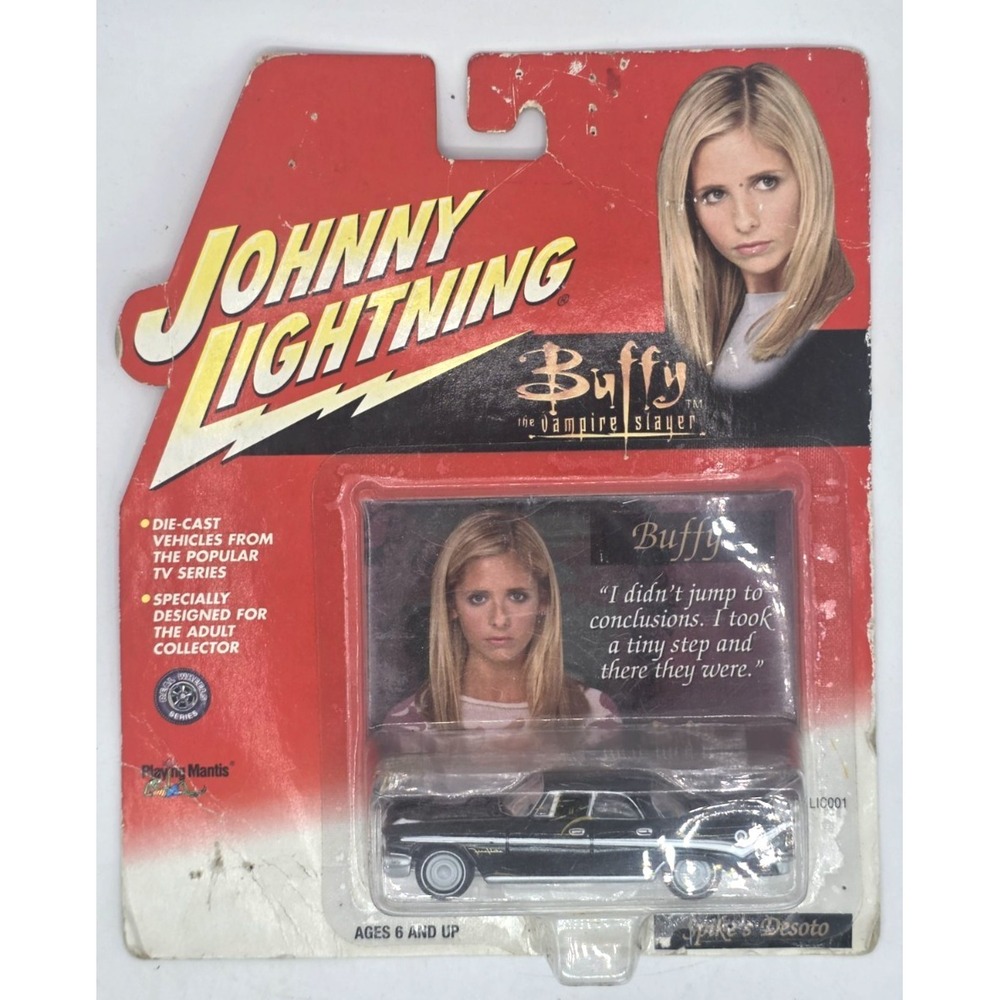 Buffy The Vampire Slayer Johnny Lightning Spike's Desoto Giles Card 1/64 SEALED